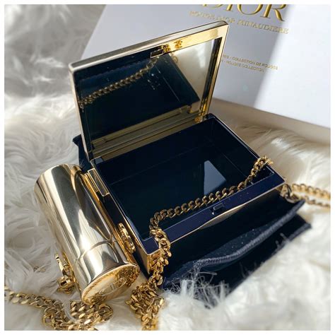 dior minaudiere clutch|dior lipstick clutch.